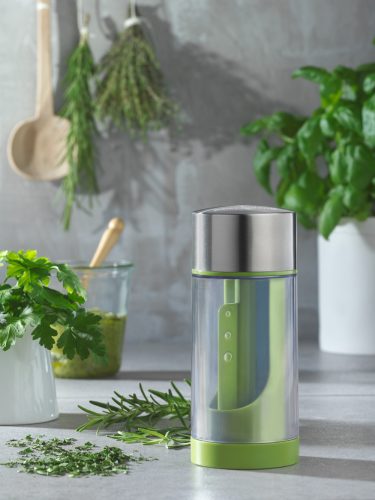 Fűszermalom 2 in 1 Rozsdamentes tetővel